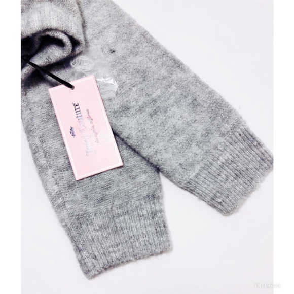 Juicy Couture Gray Embellished Sweater XS NWT - Picture 6 of 8
